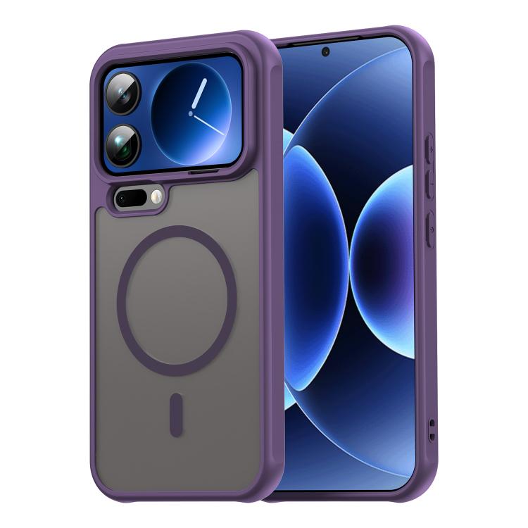 Fan Dun Series TPU Hybrid PC Frosted Magsafe Phone Case, For Xiaomi Poco M8 Power 5G, For Xiaomi Poco F9 Ultra 5G, For Xiaomi Poco F9 Pro 5G, For Xiaomi 17T Pro 5G, For Xiaomi 17T 5G, For Redmi Turbo 5 Max/Poco X8 Pro Max 5G, For Xiaomi Poco X8 Pro 5G ...