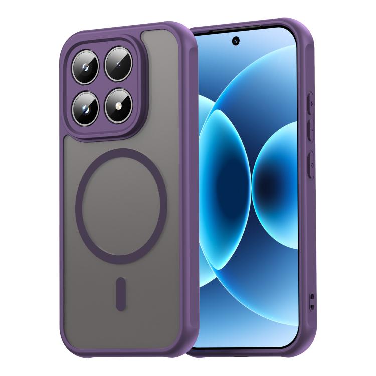 Fan Dun Series TPU Hybrid PC Frosted Magsafe Phone Case, For Xiaomi Poco M8 Power 5G, For Xiaomi Poco F9 Ultra 5G, For Xiaomi Poco F9 Pro 5G, For Xiaomi 17T Pro 5G, For Xiaomi 17T 5G, For Redmi Turbo 5 Max/Poco X8 Pro Max 5G, For Xiaomi Poco X8 Pro 5G ...