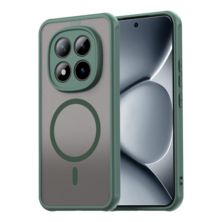 Fan Dun Series TPU Hybrid PC Frosted Magsafe Phone Case, For Xiaomi Poco M8 Power 5G, For Xiaomi Poco F9 Ultra 5G, For Xiaomi Poco F9 Pro 5G, For Xiaomi 17T Pro 5G, For Xiaomi 17T 5G, For Redmi Turbo 5 Max/Poco X8 Pro Max 5G, For Xiaomi Poco X8 Pro 5G ...