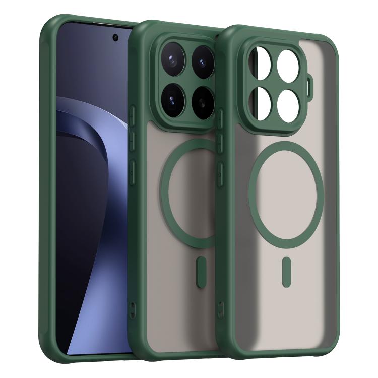 Fan Dun Series TPU Hybrid PC Frosted Magsafe Phone Case, For Xiaomi Poco M8 Power 5G, For Xiaomi Poco F9 Ultra 5G, For Xiaomi Poco F9 Pro 5G, For Xiaomi 17T Pro 5G, For Xiaomi 17T 5G, For Redmi Turbo 5 Max/Poco X8 Pro Max 5G, For Xiaomi Poco X8 Pro 5G ...