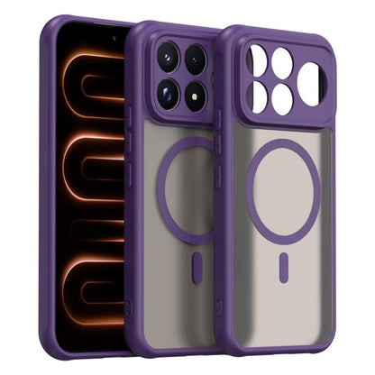Fan Dun Series TPU Hybrid PC Frosted Magsafe Phone Case, For Xiaomi Poco M8 Power 5G, For Xiaomi Poco F9 Ultra 5G, For Xiaomi Poco F9 Pro 5G, For Xiaomi 17T Pro 5G, For Xiaomi 17T 5G, For Redmi Turbo 5 Max/Poco X8 Pro Max 5G, For Xiaomi Poco X8 Pro 5G ...