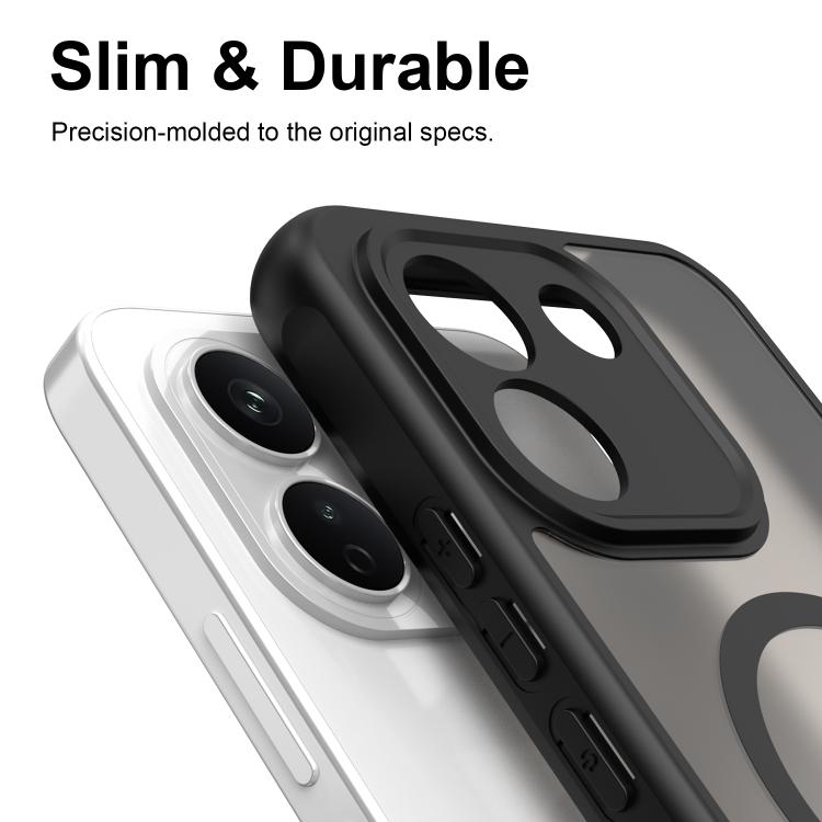 Fan Dun Series TPU Hybrid PC Frosted Magsafe Phone Case, For Xiaomi Poco M8 Power 5G, For Xiaomi Poco F9 Ultra 5G, For Xiaomi Poco F9 Pro 5G, For Xiaomi 17T Pro 5G, For Xiaomi 17T 5G, For Redmi Turbo 5 Max/Poco X8 Pro Max 5G, For Xiaomi Poco X8 Pro 5G ...