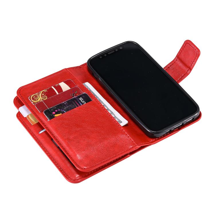 Tri-Fold 9-Card Wallets Leather Phone Case, For Xiaomi 15T Pro 5G, For Xiaomi 15T 5G, For Xiaomi 14T Pro, For Xiaomi 14T
