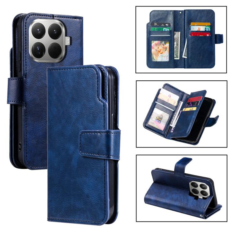 Tri-Fold 9-Card Wallets Leather Phone Case, For Xiaomi 15T Pro 5G, For Xiaomi 15T 5G, For Xiaomi 14T Pro, For Xiaomi 14T