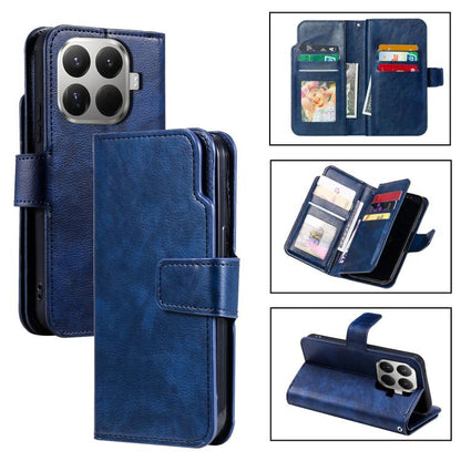 Tri-Fold 9-Card Wallets Leather Phone Case, For Xiaomi 15T Pro 5G, For Xiaomi 15T 5G, For Xiaomi 14T Pro, For Xiaomi 14T