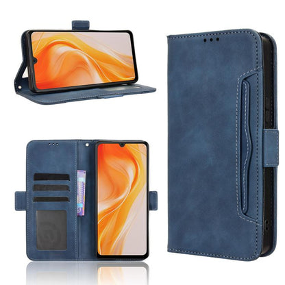 Skin Feel Calf Texture Card Slots Leather Phone Case, For Cubot Note 60 4G, For Cubot X100, For Cubot A40, For Cubot P90, For Cubot A30, For Cubot A20, For Cubot Max 5, For Cubot A10