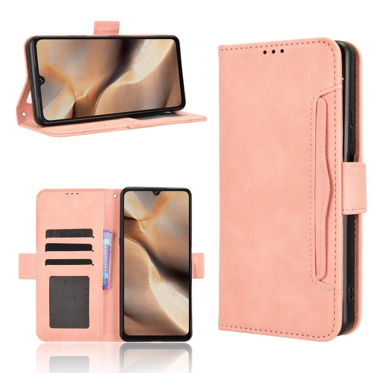 Skin Feel Calf Texture Card Slots Leather Phone Case, For Cubot Note 60 4G, For Cubot X100, For Cubot A40, For Cubot P90, For Cubot A30, For Cubot A20, For Cubot Max 5, For Cubot A10