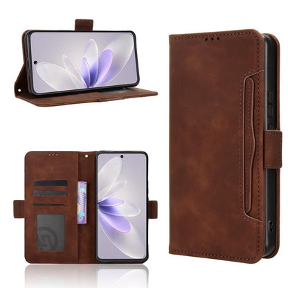 Skin Feel Calf Texture Card Slots Leather Phone Case, For Cubot Note 60 4G, For Cubot X100, For Cubot A40, For Cubot P90, For Cubot A30, For Cubot A20, For Cubot Max 5, For Cubot A10