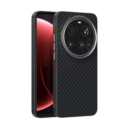 ABEEL C Carbon Fiber Series 6D Micro Relief MagSafe Phone Case, For Xiaomi 17 Ultra, For Xiaomi 15 Ultra