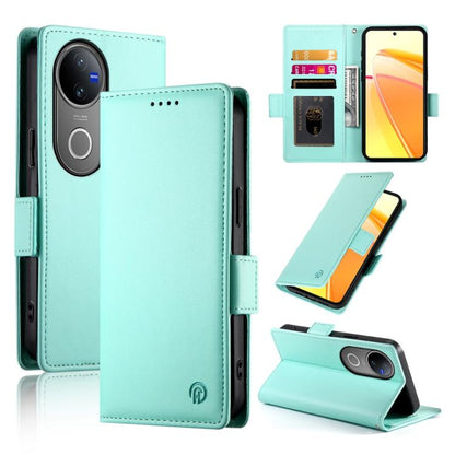 Side Buckle Magnetic Frosted Leather Phone Case, For vivo Y29 4G, For vivo V50