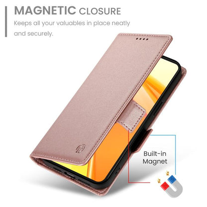Side Buckle Magnetic Frosted Leather Phone Case, For vivo Y29 4G, For vivo V50