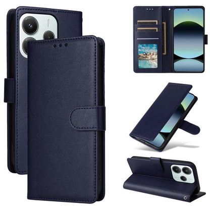 3-Card Slots Multifunctional Leather Phone Case, For Redmi 15a 5G, For Redmi Note 15 Pro+ 5G Global 163.3mm, For Redmi Note 15 4G / 5G Global 164mm, For Redmi Note 15 Pro 4G Global 163.2mm, For Redmi Note 15 Pro 5G Global 163.6mm                       ...