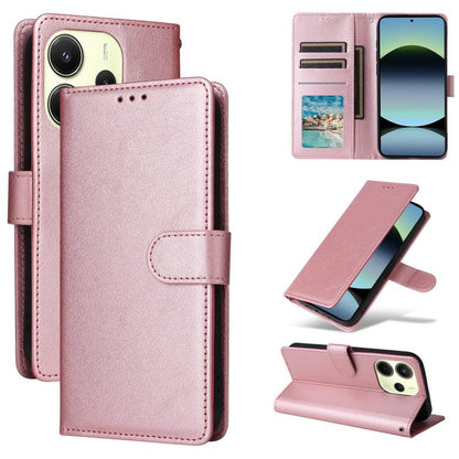 3-Card Slots Multifunctional Leather Phone Case, For Redmi 15a 5G, For Redmi Note 15 Pro+ 5G Global 163.3mm, For Redmi Note 15 4G / 5G Global 164mm, For Redmi Note 15 Pro 4G Global 163.2mm, For Redmi Note 15 Pro 5G Global 163.6mm                       ...