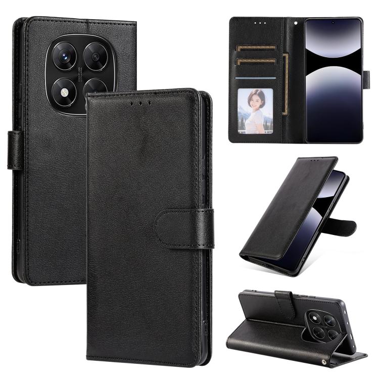 3-Card Slots Multifunctional Leather Phone Case, For Redmi 15a 5G, For Redmi Note 15 Pro+ 5G Global 163.3mm, For Redmi Note 15 4G / 5G Global 164mm, For Redmi Note 15 Pro 4G Global 163.2mm, For Redmi Note 15 Pro 5G Global 163.6mm                       ...