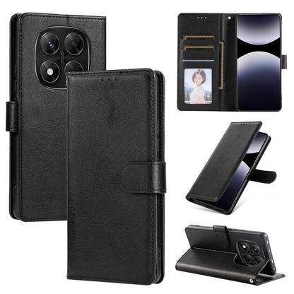 3-Card Slots Multifunctional Leather Phone Case, For Redmi 15a 5G, For Redmi Note 15 Pro+ 5G Global 163.3mm, For Redmi Note 15 4G / 5G Global 164mm, For Redmi Note 15 Pro 4G Global 163.2mm, For Redmi Note 15 Pro 5G Global 163.6mm                       ...