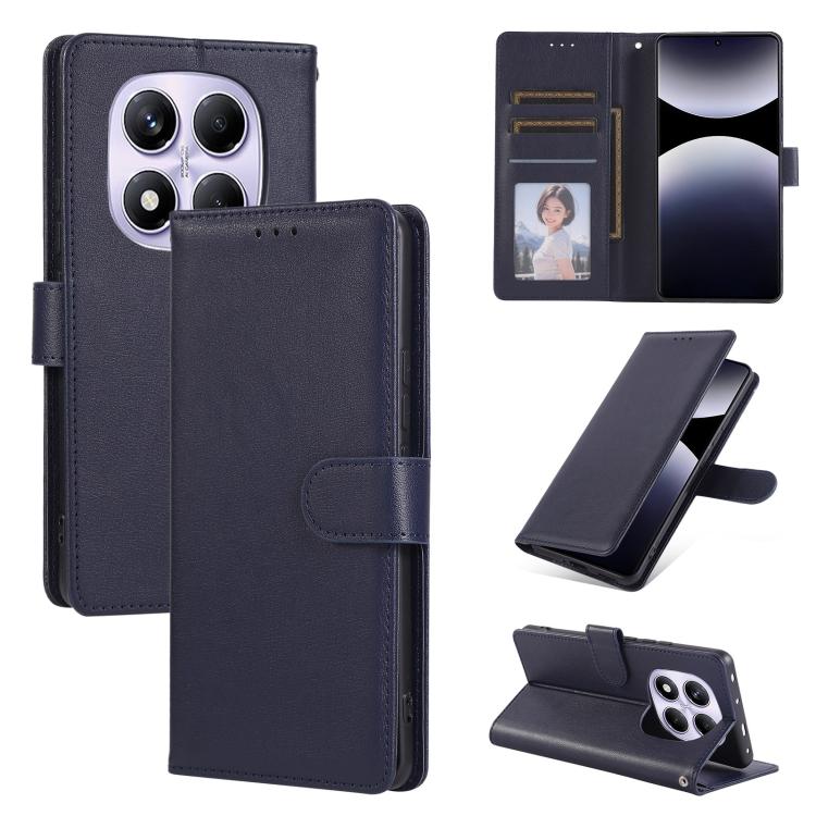 3-Card Slots Multifunctional Leather Phone Case, For Redmi 15a 5G, For Redmi Note 15 Pro+ 5G Global 163.3mm, For Redmi Note 15 4G / 5G Global 164mm, For Redmi Note 15 Pro 4G Global 163.2mm, For Redmi Note 15 Pro 5G Global 163.6mm                       ...