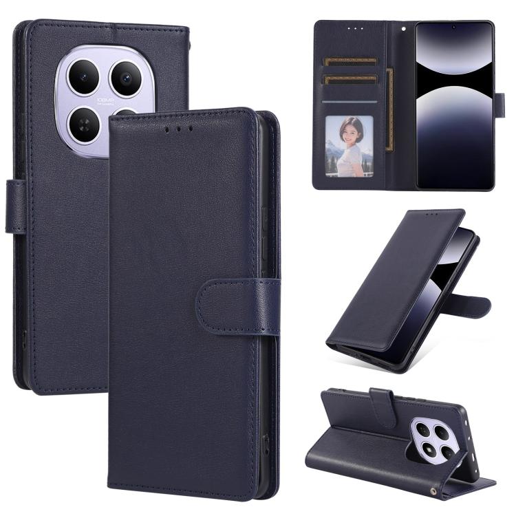 3-Card Slots Multifunctional Leather Phone Case, For Redmi 15a 5G, For Redmi Note 15 Pro+ 5G Global 163.3mm, For Redmi Note 15 4G / 5G Global 164mm, For Redmi Note 15 Pro 4G Global 163.2mm, For Redmi Note 15 Pro 5G Global 163.6mm                       ...