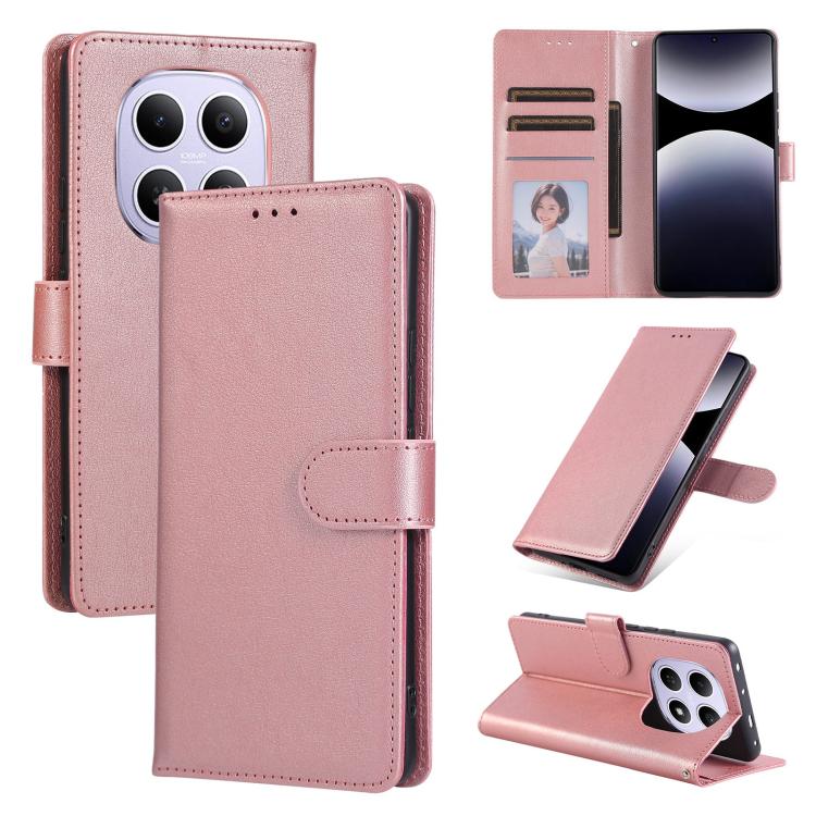 3-Card Slots Multifunctional Leather Phone Case, For Redmi 15a 5G, For Redmi Note 15 Pro+ 5G Global 163.3mm, For Redmi Note 15 4G / 5G Global 164mm, For Redmi Note 15 Pro 4G Global 163.2mm, For Redmi Note 15 Pro 5G Global 163.6mm                       ...
