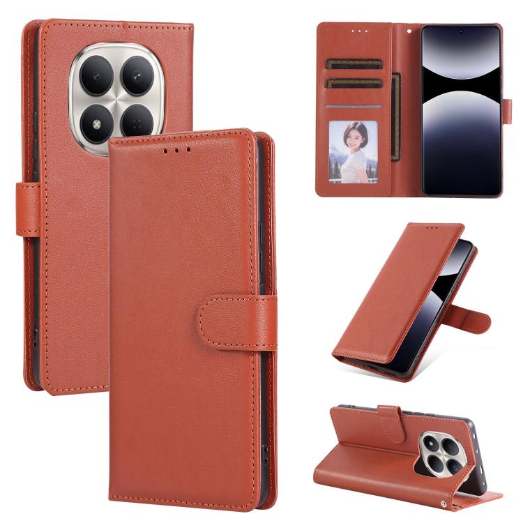 3-Card Slots Multifunctional Leather Phone Case, For Redmi 15a 5G, For Redmi Note 15 Pro+ 5G Global 163.3mm, For Redmi Note 15 4G / 5G Global 164mm, For Redmi Note 15 Pro 4G Global 163.2mm, For Redmi Note 15 Pro 5G Global 163.6mm                       ...