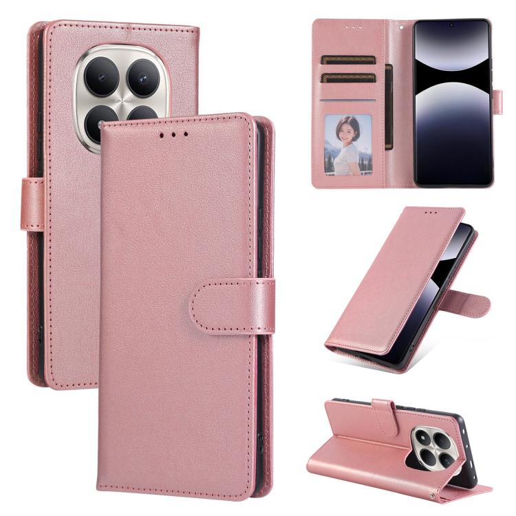 3-Card Slots Multifunctional Leather Phone Case, For Redmi 15a 5G, For Redmi Note 15 Pro+ 5G Global 163.3mm, For Redmi Note 15 4G / 5G Global 164mm, For Redmi Note 15 Pro 4G Global 163.2mm, For Redmi Note 15 Pro 5G Global 163.6mm                       ...