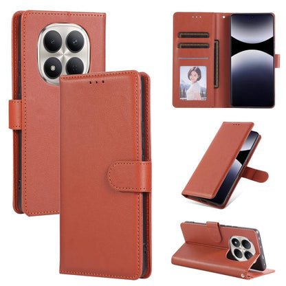 3-Card Slots Multifunctional Leather Phone Case, For Redmi 15a 5G, For Redmi Note 15 Pro+ 5G Global 163.3mm, For Redmi Note 15 4G / 5G Global 164mm, For Redmi Note 15 Pro 4G Global 163.2mm, For Redmi Note 15 Pro 5G Global 163.6mm                       ...