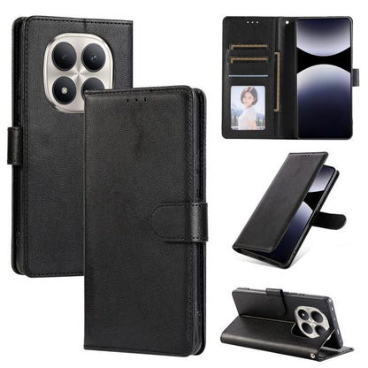3-Card Slots Multifunctional Leather Phone Case, For Redmi 15a 5G, For Redmi Note 15 Pro+ 5G Global 163.3mm, For Redmi Note 15 4G / 5G Global 164mm, For Redmi Note 15 Pro 4G Global 163.2mm, For Redmi Note 15 Pro 5G Global 163.6mm                       ...