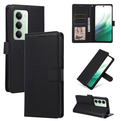 3-Card Slots Multifunctional Leather Phone Case, For Redmi 15a 5G, For Redmi Note 15 Pro+ 5G Global 163.3mm, For Redmi Note 15 4G / 5G Global 164mm, For Redmi Note 15 Pro 4G Global 163.2mm, For Redmi Note 15 Pro 5G Global 163.6mm                       ...
