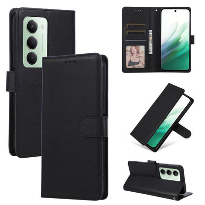 3-Card Slots Multifunctional Leather Phone Case, For Redmi 15a 5G, For Redmi Note 15 Pro+ 5G Global 163.3mm, For Redmi Note 15 4G / 5G Global 164mm, For Redmi Note 15 Pro 4G Global 163.2mm, For Redmi Note 15 Pro 5G Global 163.6mm                       ...