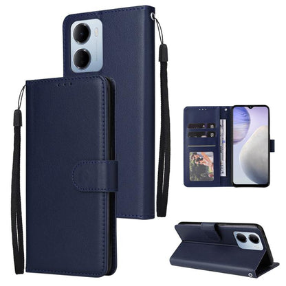 3-Card Slots Multifunctional Leather Phone Case, For Redmi 15a 5G, For Redmi Note 15 Pro+ 5G Global 163.3mm, For Redmi Note 15 4G / 5G Global 164mm, For Redmi Note 15 Pro 4G Global 163.2mm, For Redmi Note 15 Pro 5G Global 163.6mm                       ...