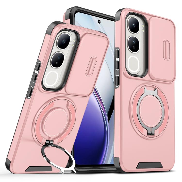 Sliding Camshield Ring Holder Phone Case, For vivo Y600 Pro 5G, For vivo Y500 5G, For vivo V50, For vivo S19 Pro / V40 / V40 Pro, For vivo V40 Lite 5G