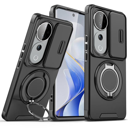 Sliding Camshield Ring Holder Phone Case, For vivo Y600 Pro 5G, For vivo Y500 5G, For vivo V50, For vivo S19 Pro / V40 / V40 Pro, For vivo V40 Lite 5G
