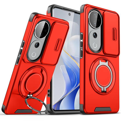 Sliding Camshield Ring Holder Phone Case, For vivo Y600 Pro 5G, For vivo Y500 5G, For vivo V50, For vivo S19 Pro / V40 / V40 Pro, For vivo V40 Lite 5G