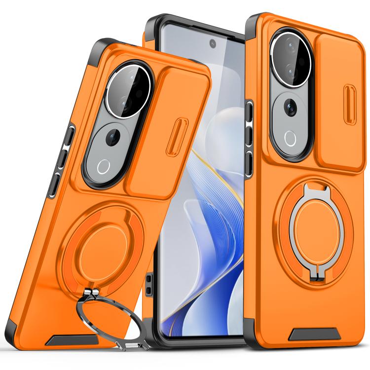 Sliding Camshield Ring Holder Phone Case, For vivo Y600 Pro 5G, For vivo Y500 5G, For vivo V50, For vivo S19 Pro / V40 / V40 Pro, For vivo V40 Lite 5G
