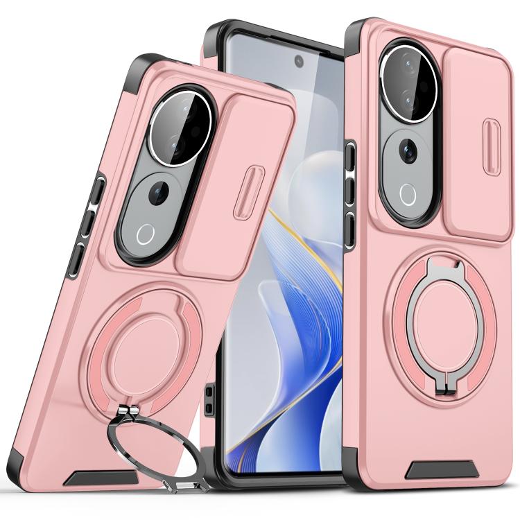 Sliding Camshield Ring Holder Phone Case, For vivo Y600 Pro 5G, For vivo Y500 5G, For vivo V50, For vivo S19 Pro / V40 / V40 Pro, For vivo V40 Lite 5G