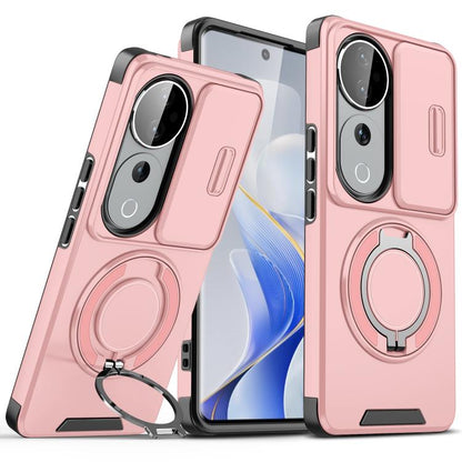 Sliding Camshield Ring Holder Phone Case, For vivo Y600 Pro 5G, For vivo Y500 5G, For vivo V50, For vivo S19 Pro / V40 / V40 Pro, For vivo V40 Lite 5G