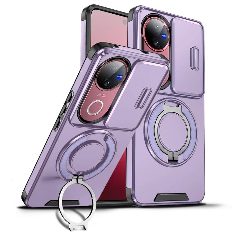Sliding Camshield Ring Holder Phone Case, For vivo Y600 Pro 5G, For vivo Y500 5G, For vivo V50, For vivo S19 Pro / V40 / V40 Pro, For vivo V40 Lite 5G