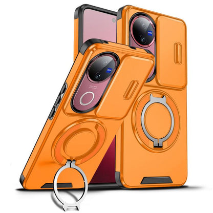 Sliding Camshield Ring Holder Phone Case, For vivo Y600 Pro 5G, For vivo Y500 5G, For vivo V50, For vivo S19 Pro / V40 / V40 Pro, For vivo V40 Lite 5G