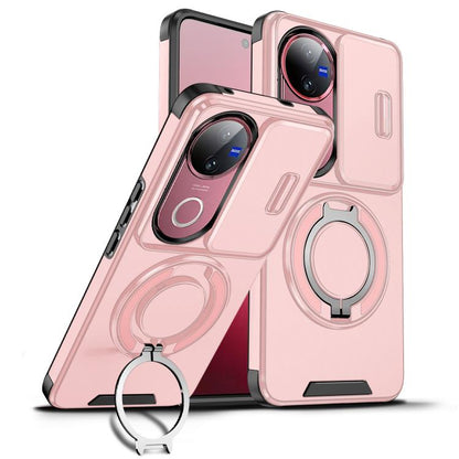 Sliding Camshield Ring Holder Phone Case, For vivo Y600 Pro 5G, For vivo Y500 5G, For vivo V50, For vivo S19 Pro / V40 / V40 Pro, For vivo V40 Lite 5G