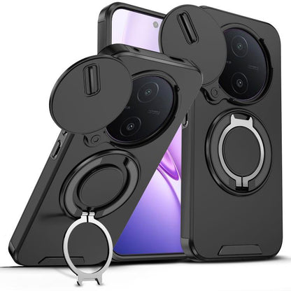 Sliding Camshield Ring Holder Phone Case, For vivo Y600 Pro 5G, For vivo Y500 5G, For vivo V50, For vivo S19 Pro / V40 / V40 Pro, For vivo V40 Lite 5G