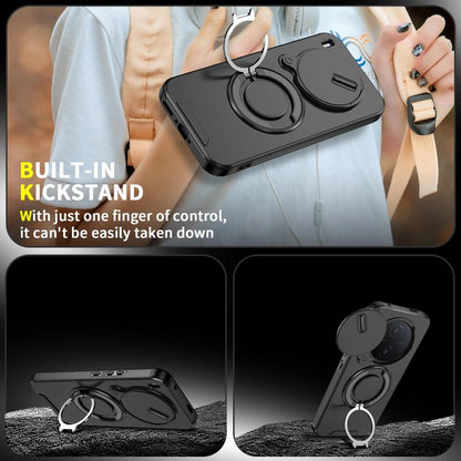 Sliding Camshield Ring Holder Phone Case, For vivo Y600 Pro 5G, For vivo Y500 5G, For vivo V50, For vivo S19 Pro / V40 / V40 Pro, For vivo V40 Lite 5G
