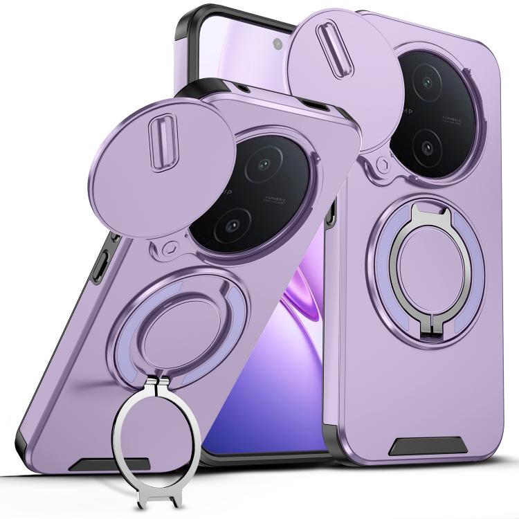 Sliding Camshield Ring Holder Phone Case, For vivo Y600 Pro 5G, For vivo Y500 5G, For vivo V50, For vivo S19 Pro / V40 / V40 Pro, For vivo V40 Lite 5G