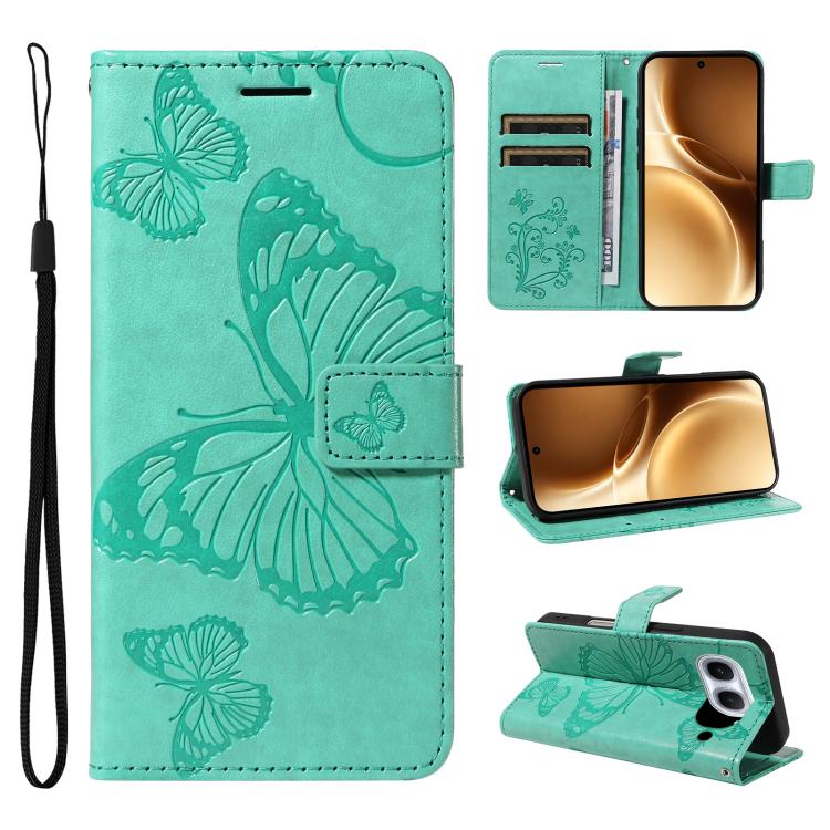3D Butterfly Embossed Pattern Flip Leather Phone Case, For vivo X500, For vivo iQOO Neo11 Ultra 5G, For vivo iQOO Z11s/V80 Lite 5G, For vivo X500 Pro 5G, For vivo X500 Pro Max 5G, For vivo X300 Pro, For vivo X300, For vivo Y39 5G Global                ...