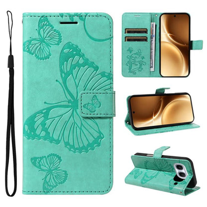 3D Butterfly Embossed Pattern Flip Leather Phone Case, For vivo X500, For vivo iQOO Neo11 Ultra 5G, For vivo iQOO Z11s/V80 Lite 5G, For vivo X500 Pro 5G, For vivo X500 Pro Max 5G, For vivo X300 Pro, For vivo X300, For vivo Y39 5G Global                ...