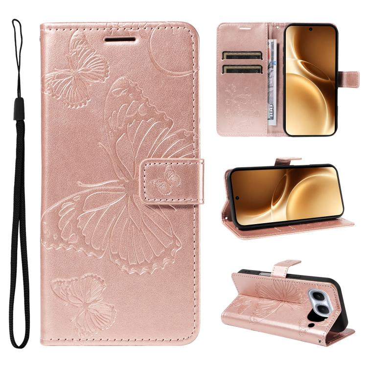 3D Butterfly Embossed Pattern Flip Leather Phone Case, For vivo X500, For vivo iQOO Neo11 Ultra 5G, For vivo iQOO Z11s/V80 Lite 5G, For vivo X500 Pro 5G, For vivo X500 Pro Max 5G, For vivo X300 Pro, For vivo X300, For vivo Y39 5G Global                ...