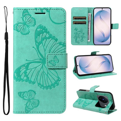 3D Butterfly Embossed Pattern Flip Leather Phone Case, For vivo X500, For vivo iQOO Neo11 Ultra 5G, For vivo iQOO Z11s/V80 Lite 5G, For vivo X500 Pro 5G, For vivo X500 Pro Max 5G, For vivo X300 Pro, For vivo X300, For vivo Y39 5G Global                ...