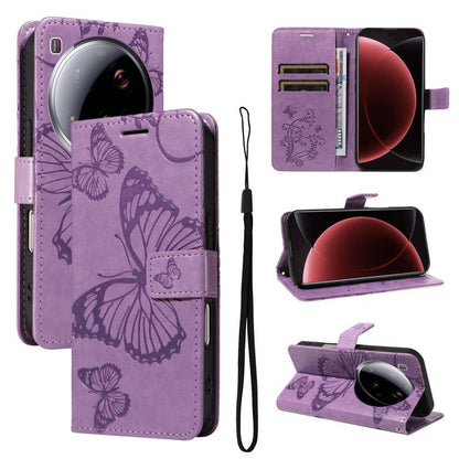 3D Butterfly Embossed Pattern Flip Leather Phone Case, For Redmi Note 17 5G/4G Global 169.7mm, For Redmi Note 17 Pro+ 5G Global 163.4mm, For Xiaomi Poco C95 Pro, For Redmi 17 5G / 4G Global 170mm, For Xiaomi Poco M7 4G 169mm                            ...