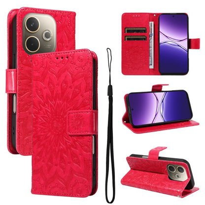 Embossed Sunflower Pattern Flip Leather Phone Case, For OPPO Find X9 Ultra 5G, For OPPO A6X 5G / A6 5G, For OPPO Reno15 Pro 5G Global, For OPPO Reno15 5G Global, For OPPO Find X9, For OPPO A6 Pro 4G / 5G Global, For OPPO Find X9 Pro                    ...