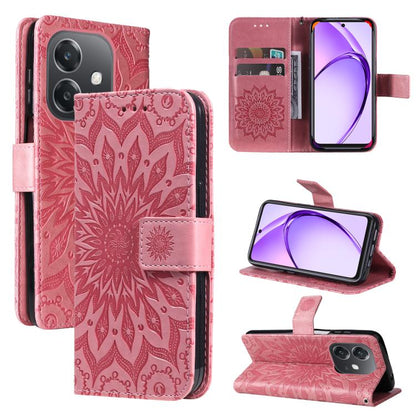 Embossed Sunflower Pattern Flip Leather Phone Case, For OPPO Find X9 Ultra 5G, For OPPO A6X 5G / A6 5G, For OPPO Reno15 Pro 5G Global, For OPPO Reno15 5G Global, For OPPO Find X9, For OPPO A6 Pro 4G / 5G Global, For OPPO Find X9 Pro                    ...