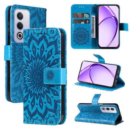Embossed Sunflower Pattern Flip Leather Phone Case, For OPPO Find X9 Ultra 5G, For OPPO A6X 5G / A6 5G, For OPPO Reno15 Pro 5G Global, For OPPO Reno15 5G Global, For OPPO Find X9, For OPPO A6 Pro 4G / 5G Global, For OPPO Find X9 Pro                    ...