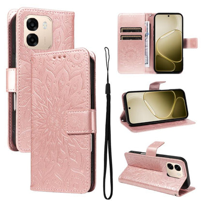 Embossed Sunflower Pattern Flip Leather Phone Case, For OPPO Find X9 Ultra 5G, For OPPO A6X 5G / A6 5G, For OPPO Reno15 Pro 5G Global, For OPPO Reno15 5G Global, For OPPO Find X9, For OPPO A6 Pro 4G / 5G Global, For OPPO Find X9 Pro                    ...